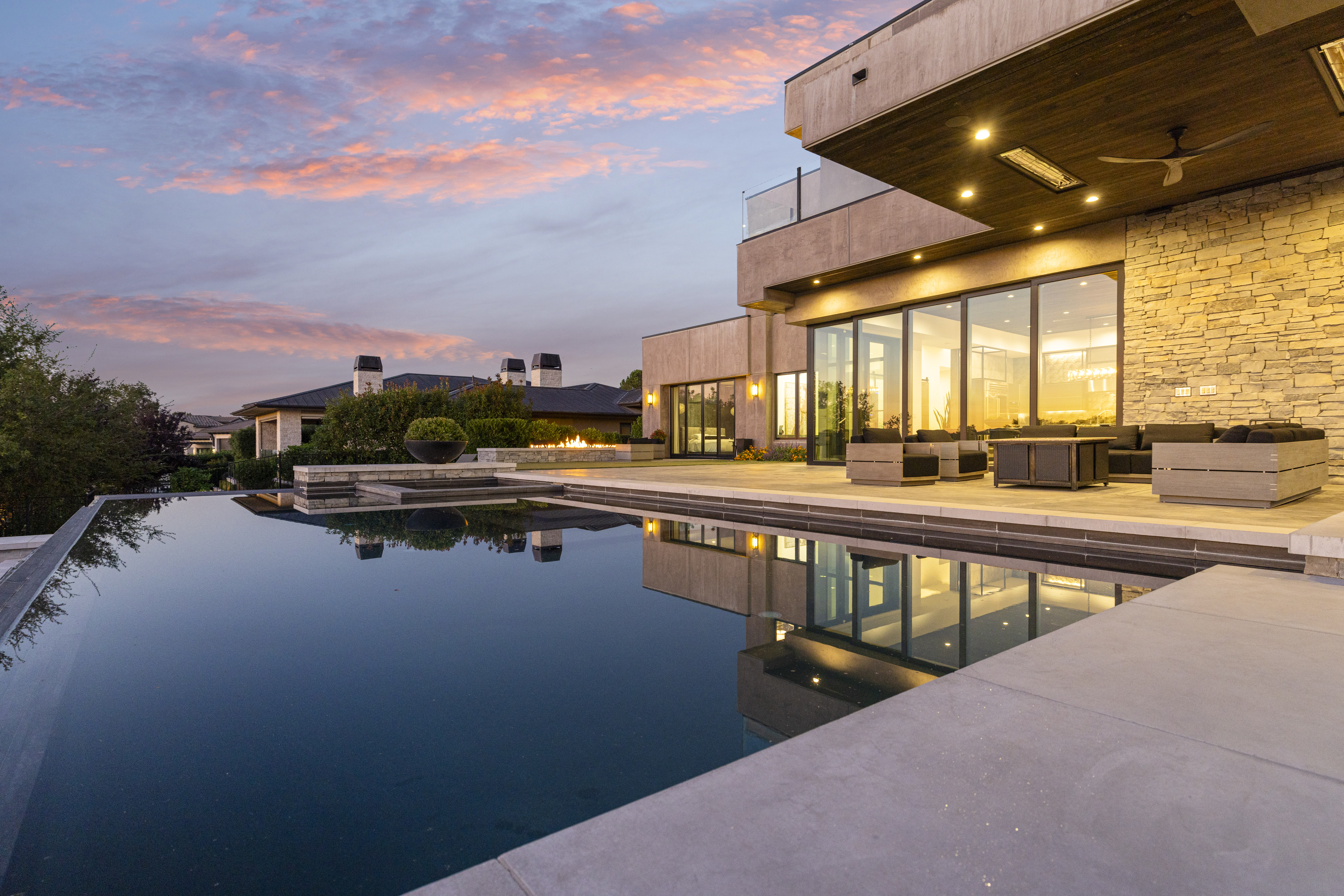 4573 Greenview Dr — aerial view Serrano Country Club El Dorado Hills