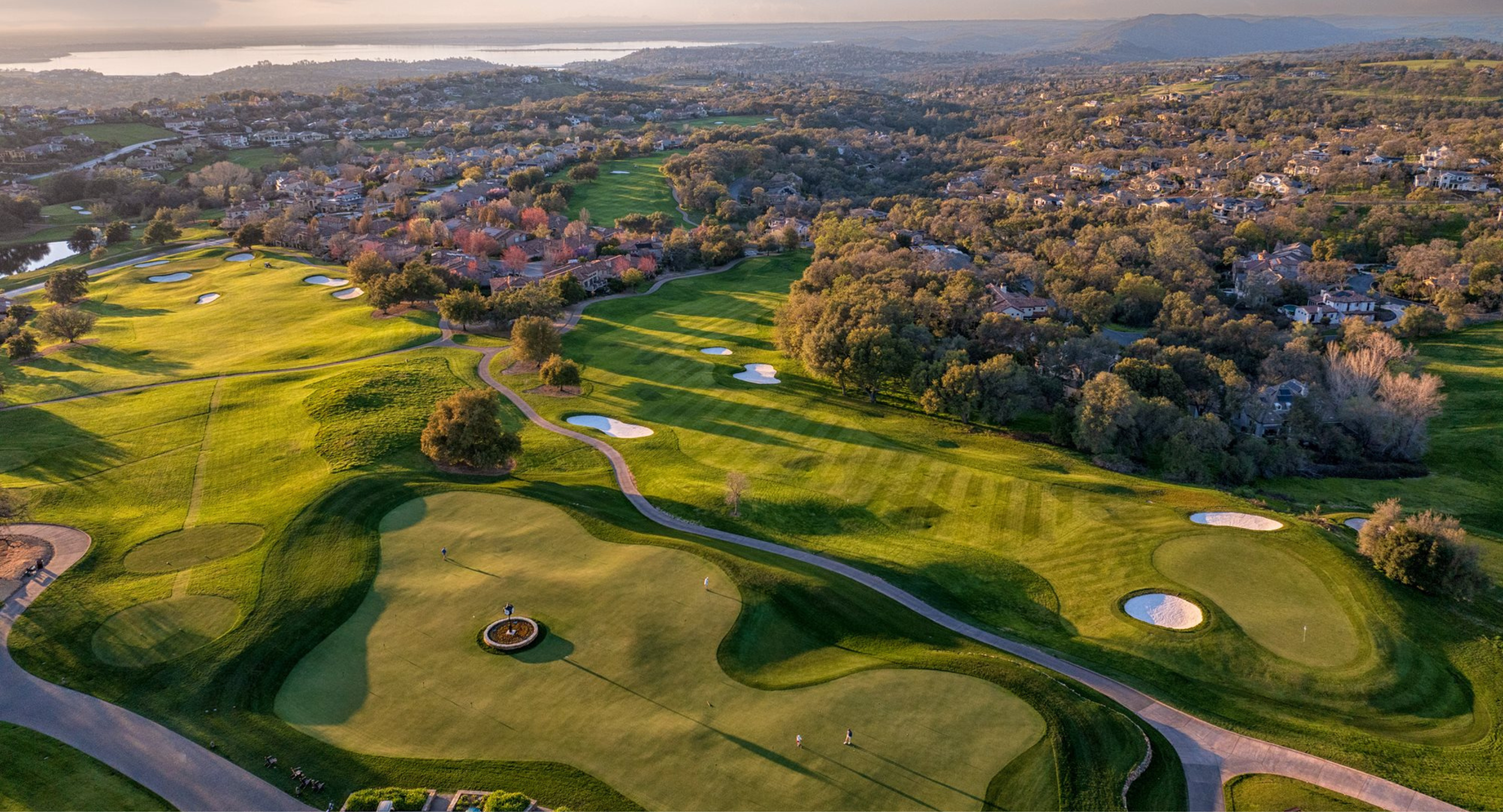 Aerial view of Serrano, El Dorado Hills