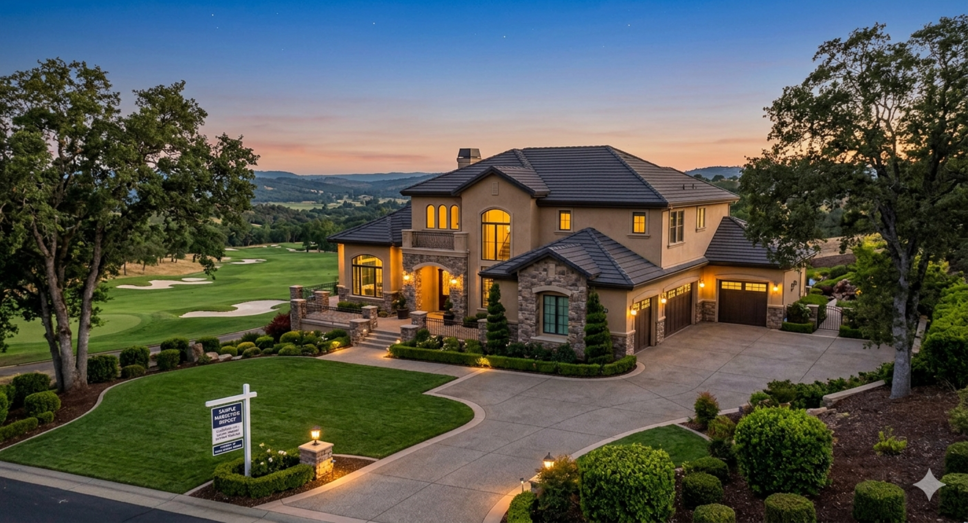 Serrano golf course home, El Dorado Hills